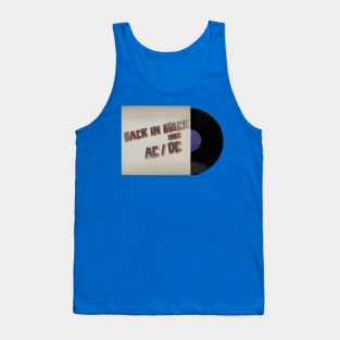 RETRO VINYL BLACK IN BACK (AC/DC) Tank Top